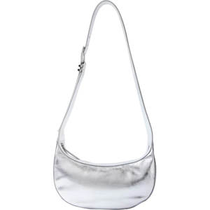 Mint Velvet Silver Leather Sling Bag